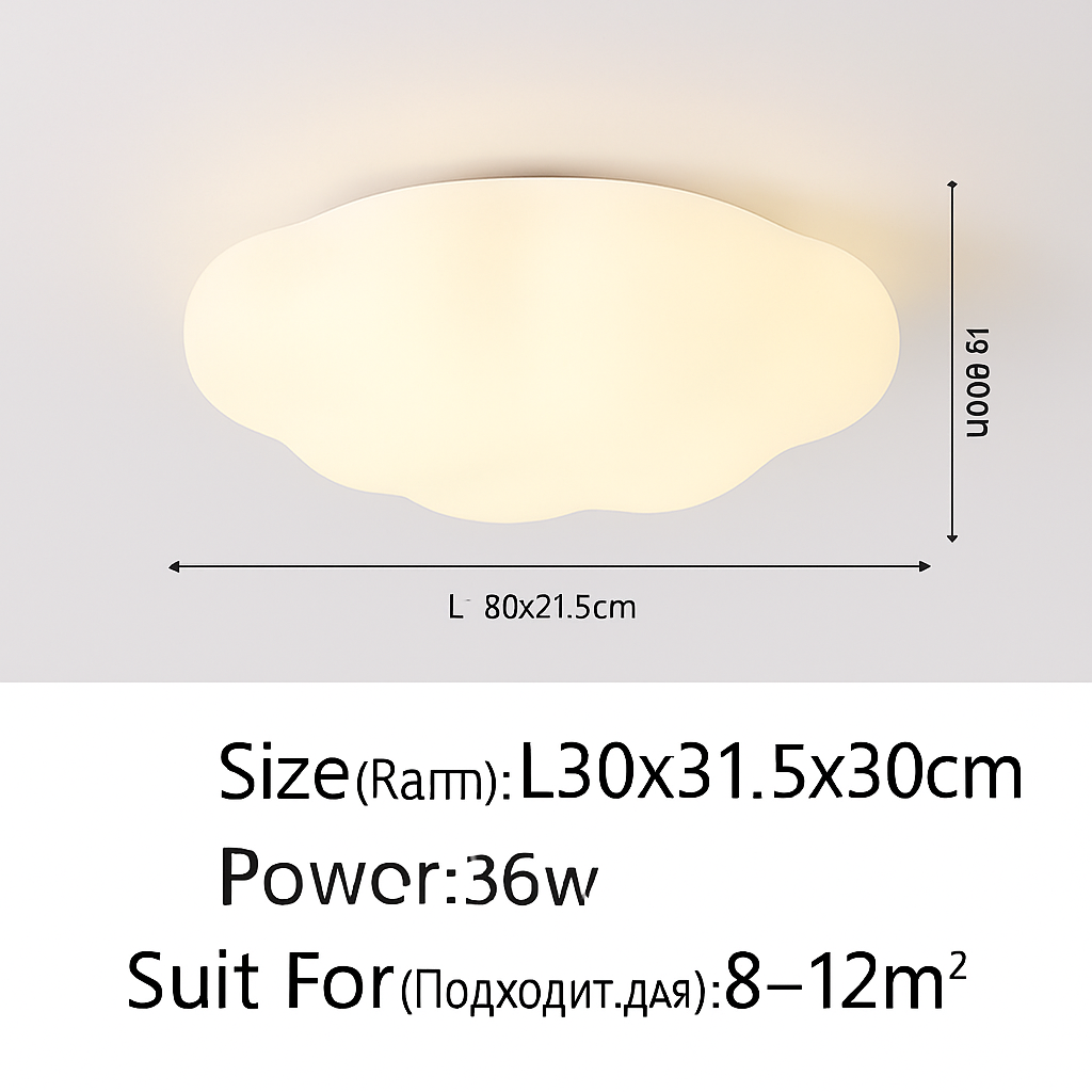 Lustre — Nuages Blanc LED Lustre Pour Salle À Manger Chambre D'enfant Hall Créative Décorative Éclairage Quotidien