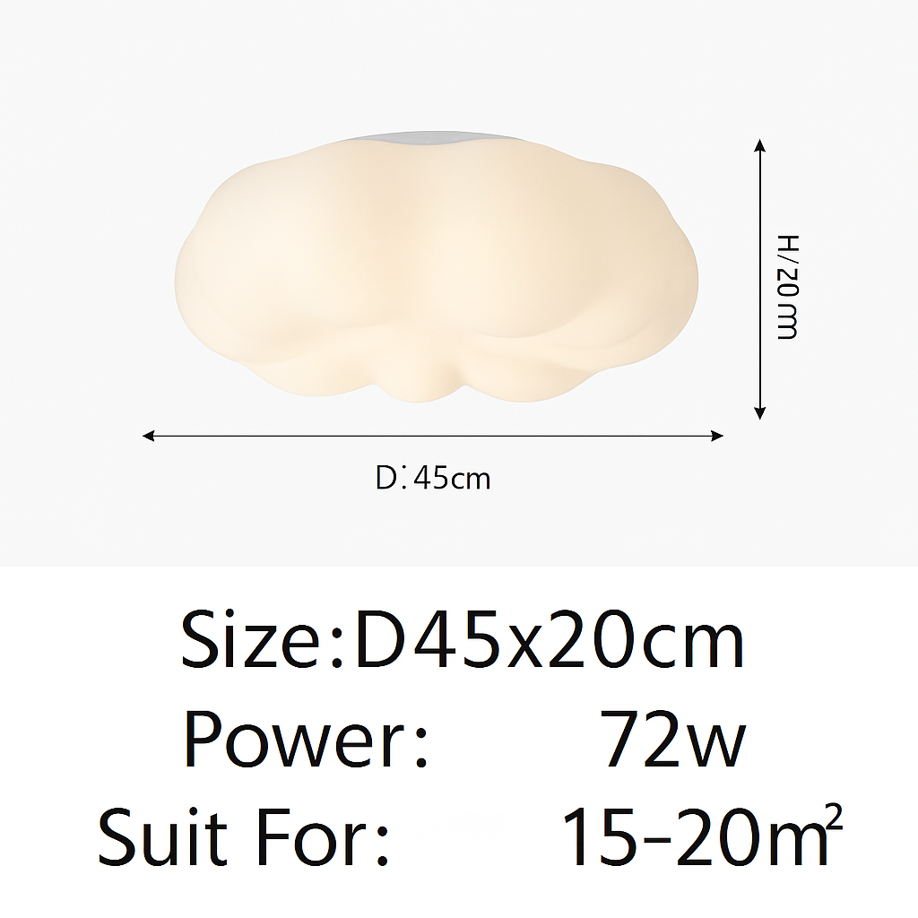 Lustre — Nuages Blanc LED Lustre Pour Salle À Manger Chambre D'enfant Hall Créative Décorative Éclairage Quotidien
