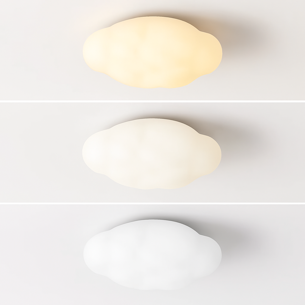 Lustre — Nuages Blanc LED Lustre Pour Salle À Manger Chambre D'enfant Hall Créative Décorative Éclairage Quotidien