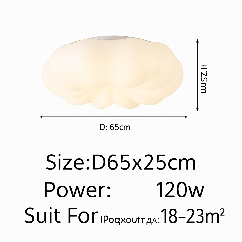 Lustre — Nuages Blanc LED Lustre Pour Salle À Manger Chambre D'enfant Hall Créative Décorative Éclairage Quotidien