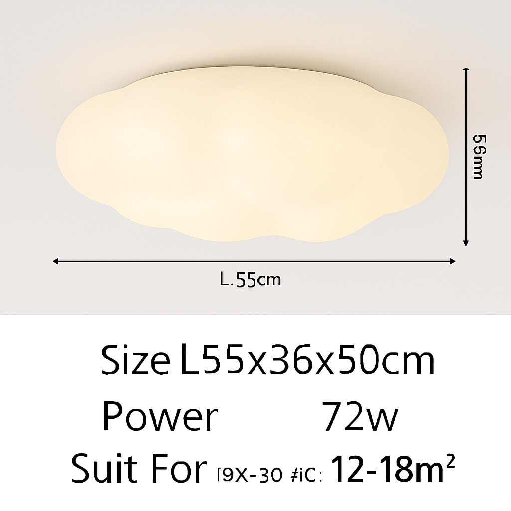 Lustre — Nuages Blanc LED Lustre Pour Salle À Manger Chambre D'enfant Hall Créative Décorative Éclairage Quotidien