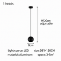 Lustre — Orb design circulaire décoratif pour penthouse