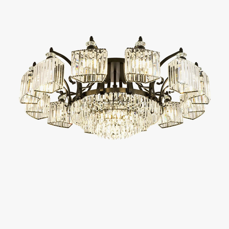 Lustre — Rond à LED intensité variable luxe 2022