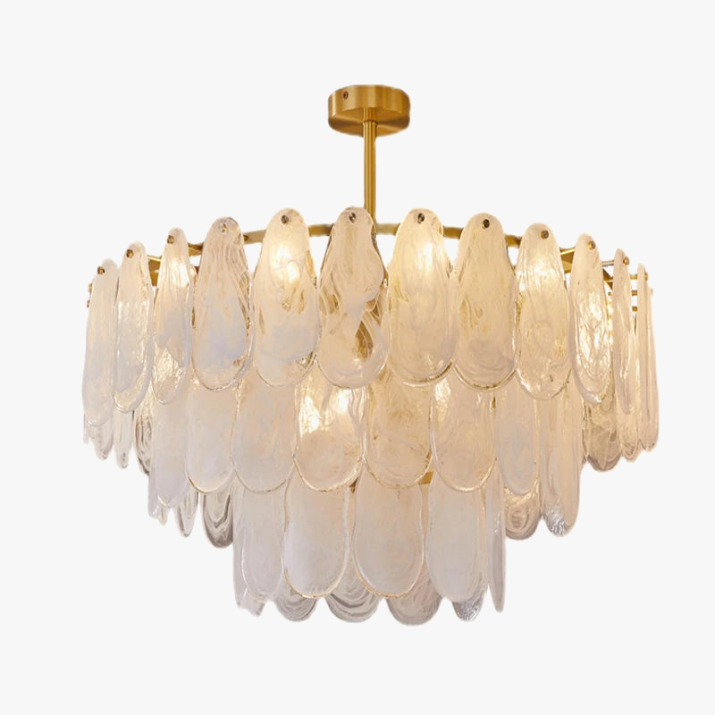 Lustre — Suspendu en verre design nuage créatif moderne