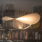 Arisha Moderne Art Métal PVC Suspension Salon - Neutralighting