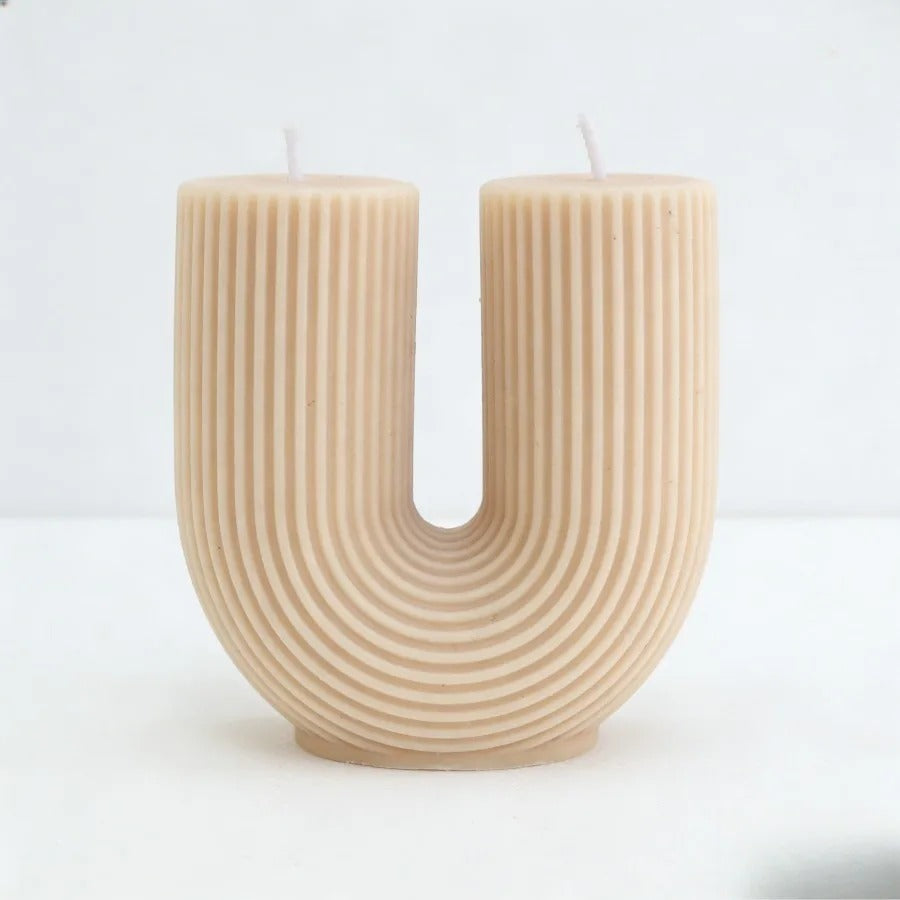 Bougie Beige Nordic U
