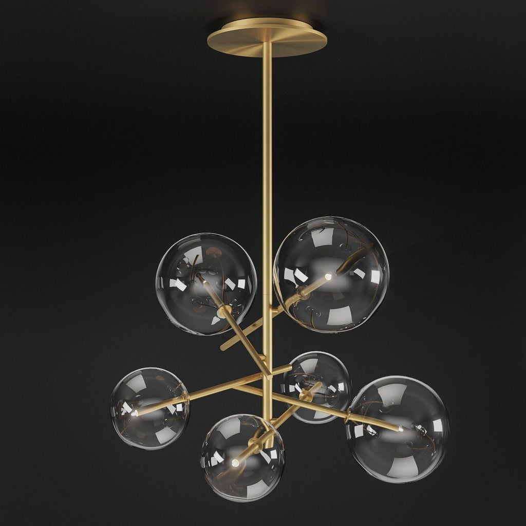 Lustra Chandelier LED Cristal Clair - Neutralighting