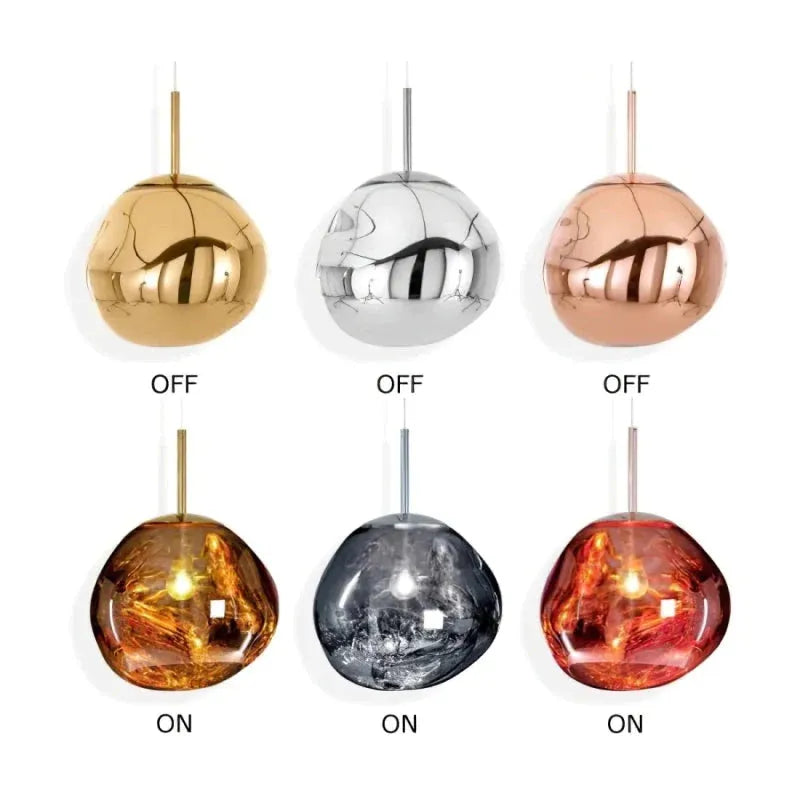 Milo Suspension Moderne Coloré Irregulier - 4