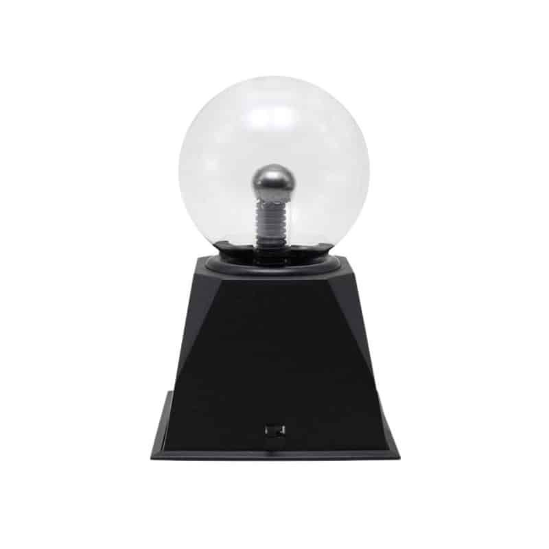 Lampe Mini Boule Plasma Oscar Esquisse en Verre - Reflets Subtils & Décor Raffiné