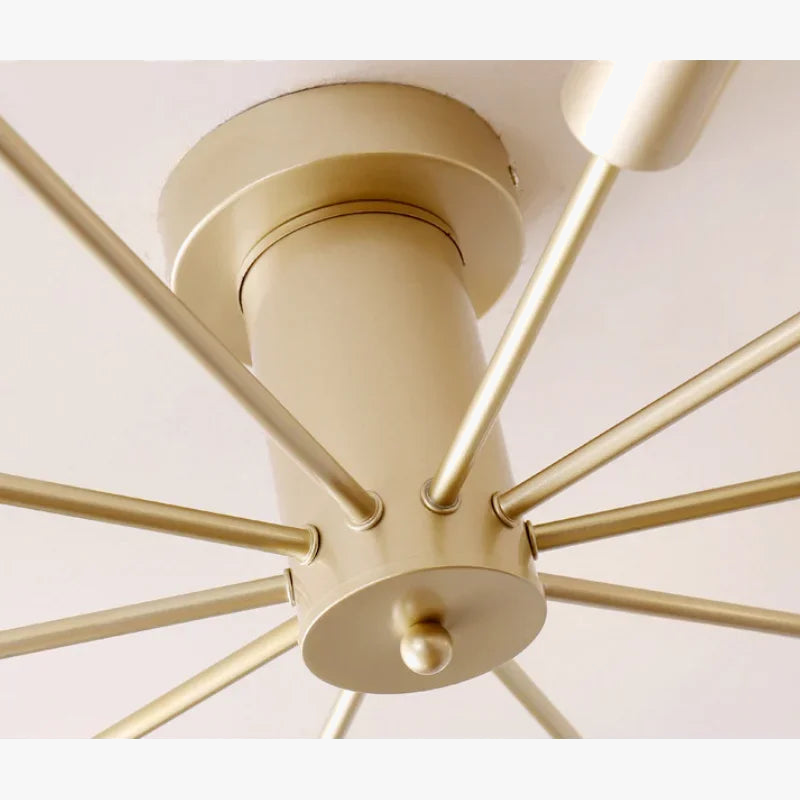 Plafonnier Moderne Créatif LED Lustre Spoutnik Lumière Semi-intégré Nordique Décor À La Maison Luminaires pour Chambre Salon Élias Mirage - Simplicité du Design & Décor Raffiné