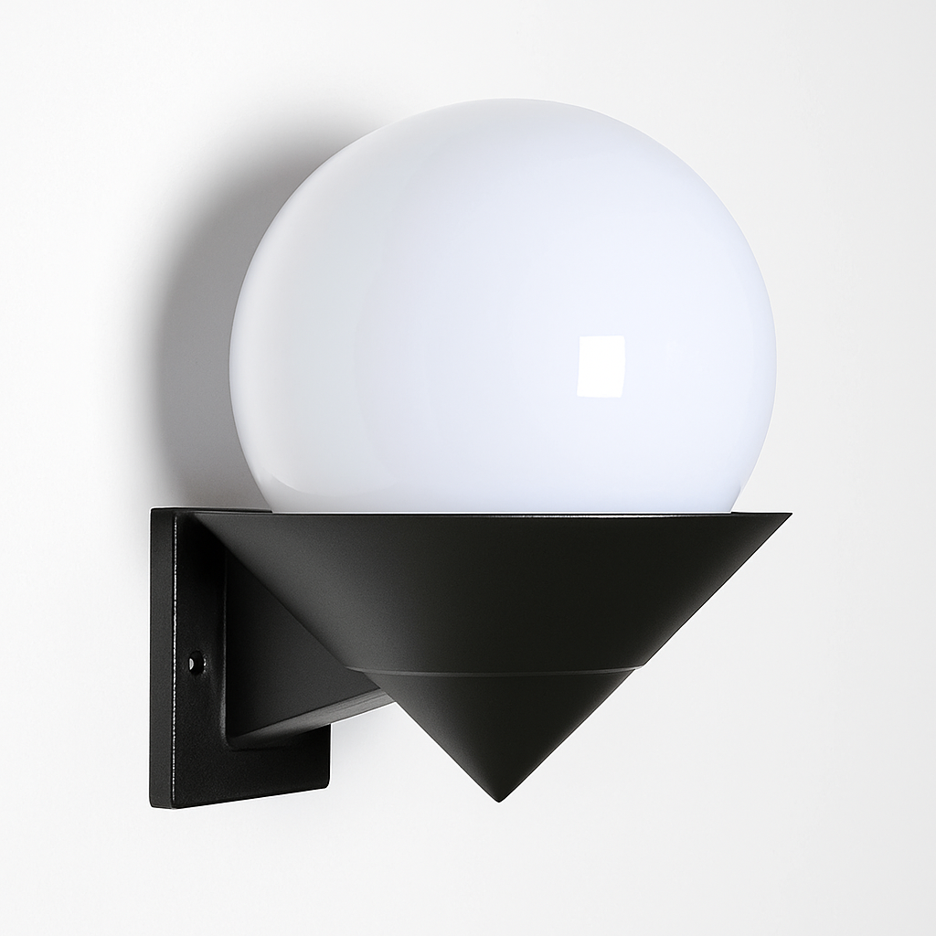 Applique murale — Moderne LED Globe Applique 15W Extérieur Étanche Jardin Appliques Murales Balcon Cour Ailse Escalier Extérieur Applique Murale