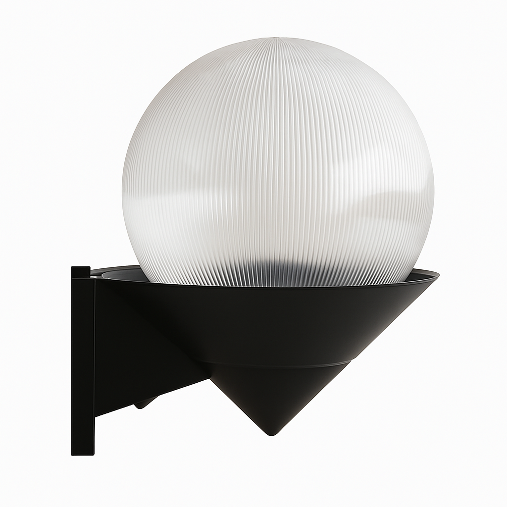 Applique murale — Moderne LED Globe Applique 15W Extérieur Étanche Jardin Appliques Murales Balcon Cour Ailse Escalier Extérieur Applique Murale