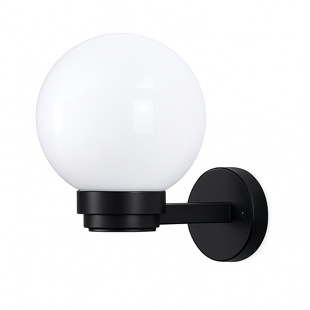 Applique murale — Moderne LED Globe Applique 15W Extérieur Étanche Jardin Appliques Murales Balcon Cour Ailse Escalier Extérieur Applique Murale