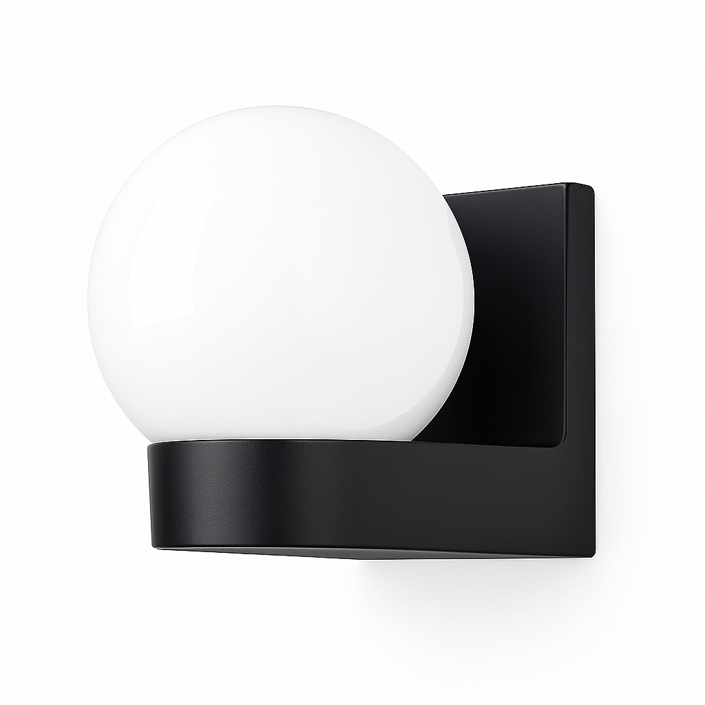 Applique murale — Moderne LED Globe Applique 15W Extérieur Étanche Jardin Appliques Murales Balcon Cour Ailse Escalier Extérieur Applique Murale