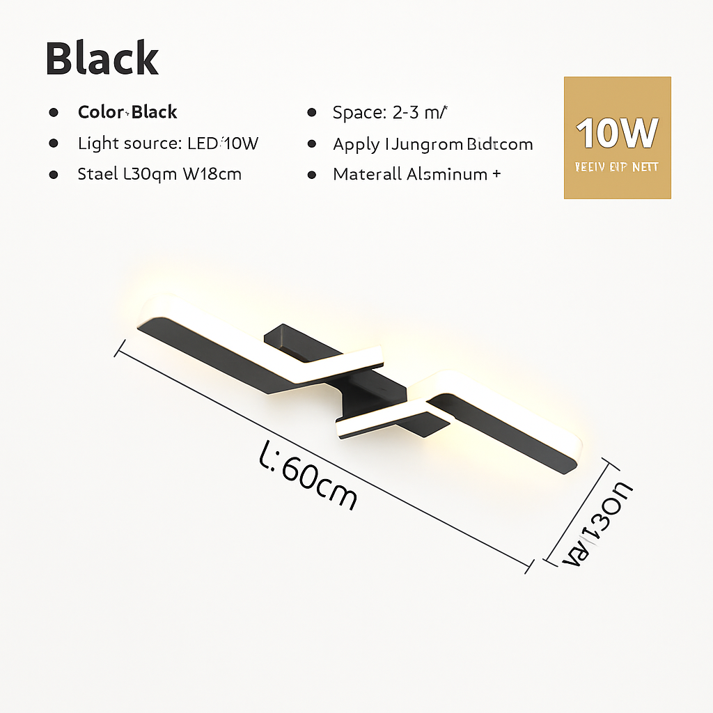 Plafonnier — Moderne LED Ligne Plafonnier moderne Salon Salle À Manger Chambre Principale Étude Luminaire Or Noir Plafonniers Éclairage