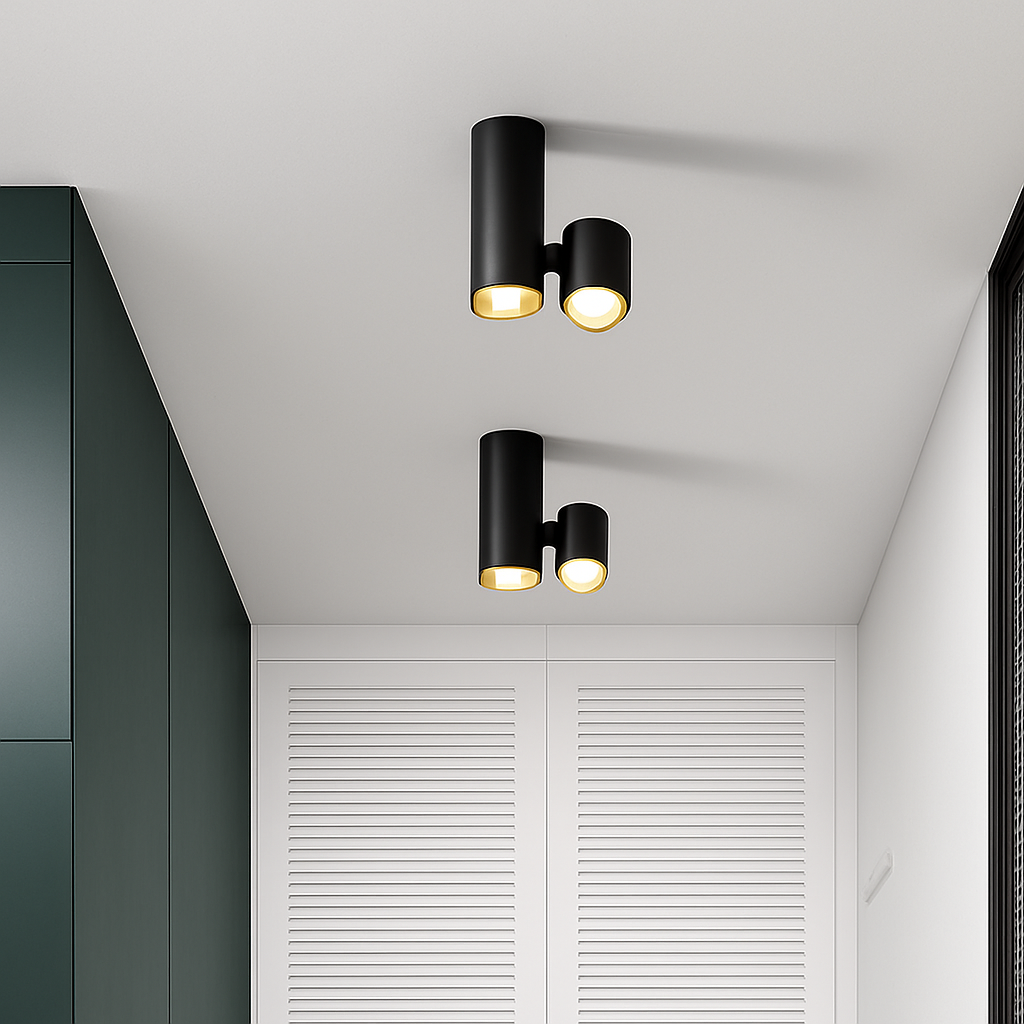 Plafonnier — Nordique LED plafonnier luminaire intérieur chambre salon escaliers couloir projecteurs décoration de la maison plafonniers