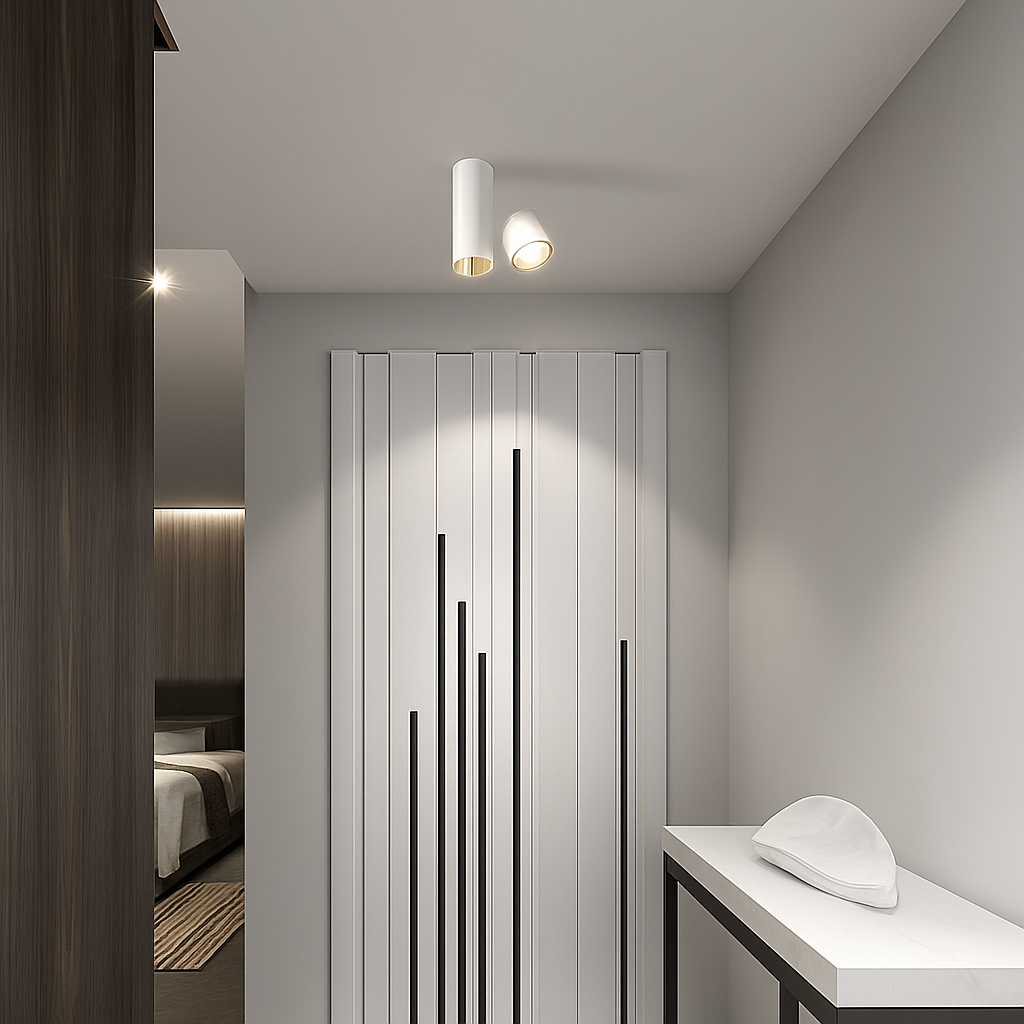 Plafonnier — Nordique LED plafonnier luminaire intérieur chambre salon escaliers couloir projecteurs décoration de la maison plafonniers