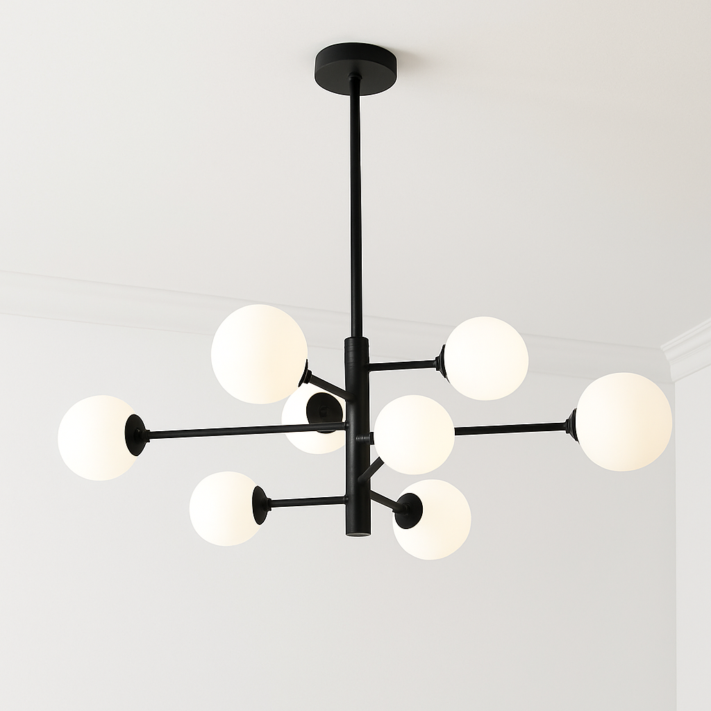 Suspension — Nordique moderne verre laiton lustre luminaires décor à la maison salon en laiton suspension lumières chambre Restaurant café lampe suspendue