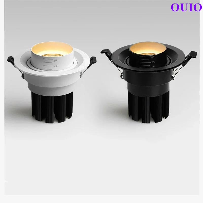 Spots style led zoom dimmable intégrés Manon Poème en Aluminium - Simplicité & Caractère au Quotidien