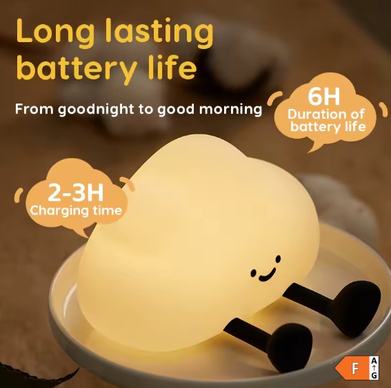 Lampe de lecture petit nuage Dorian Aubade en Nuage - Un Compagnon pour Vos Moments de Lecture