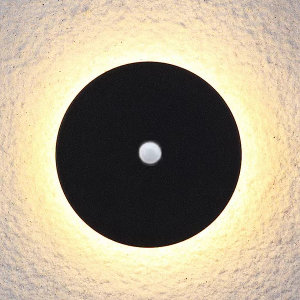 Klyne Applique Murale Rond/Carré Moderne Noir/Blanc. Cour - Neutralighting