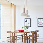 Valentina Designer Suspension Metal Salon Chambre à Coucher - Neutralighting