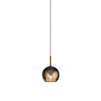 Lustra Suspension en Verre Fumé Rond - Neutralighting