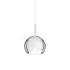Lustra Suspension en Verre Fumé Rond - Neutralighting