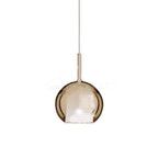 Lustra Suspension en Verre Fumé Rond - Neutralighting