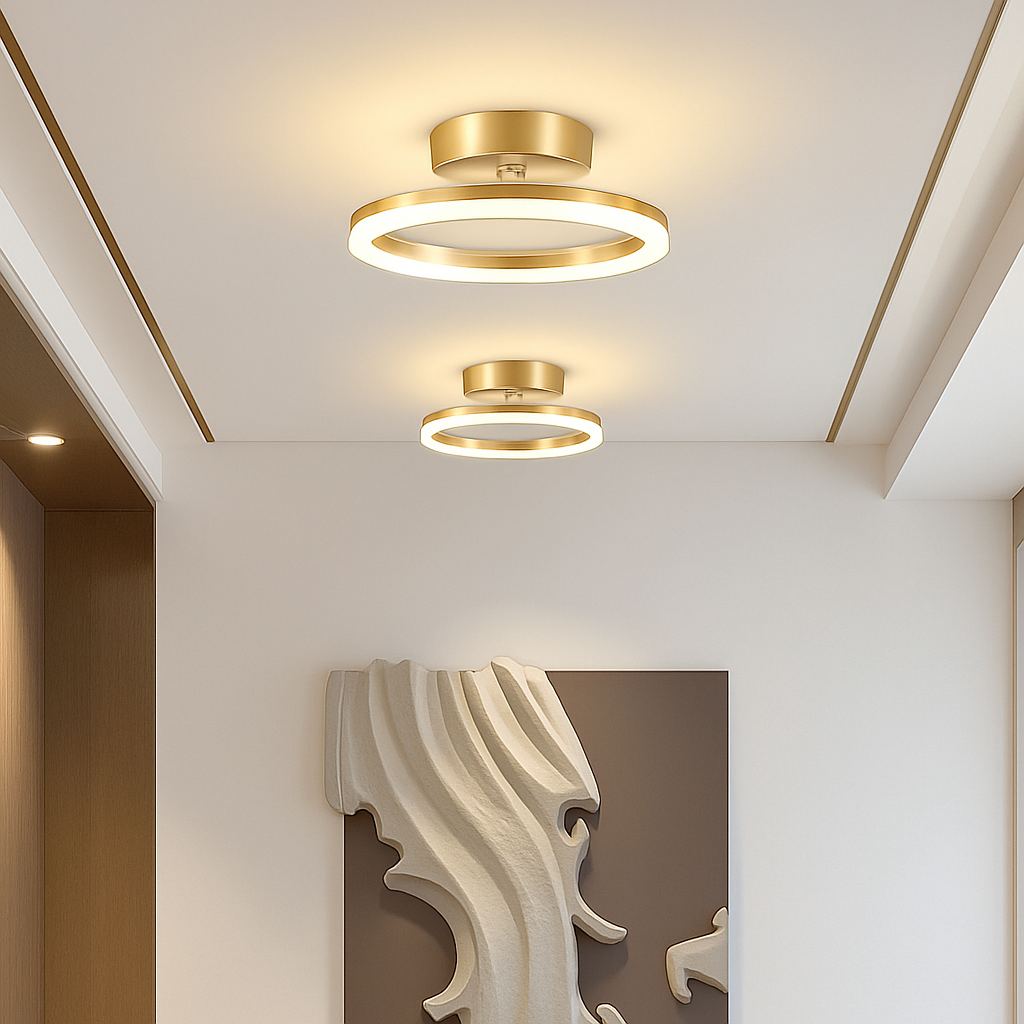 Plafonnier — Plafond moderne à LEDs lampe éclairage intérieur décoration de la maison pour chambre Table à manger salon balcon couloir plafonnier
