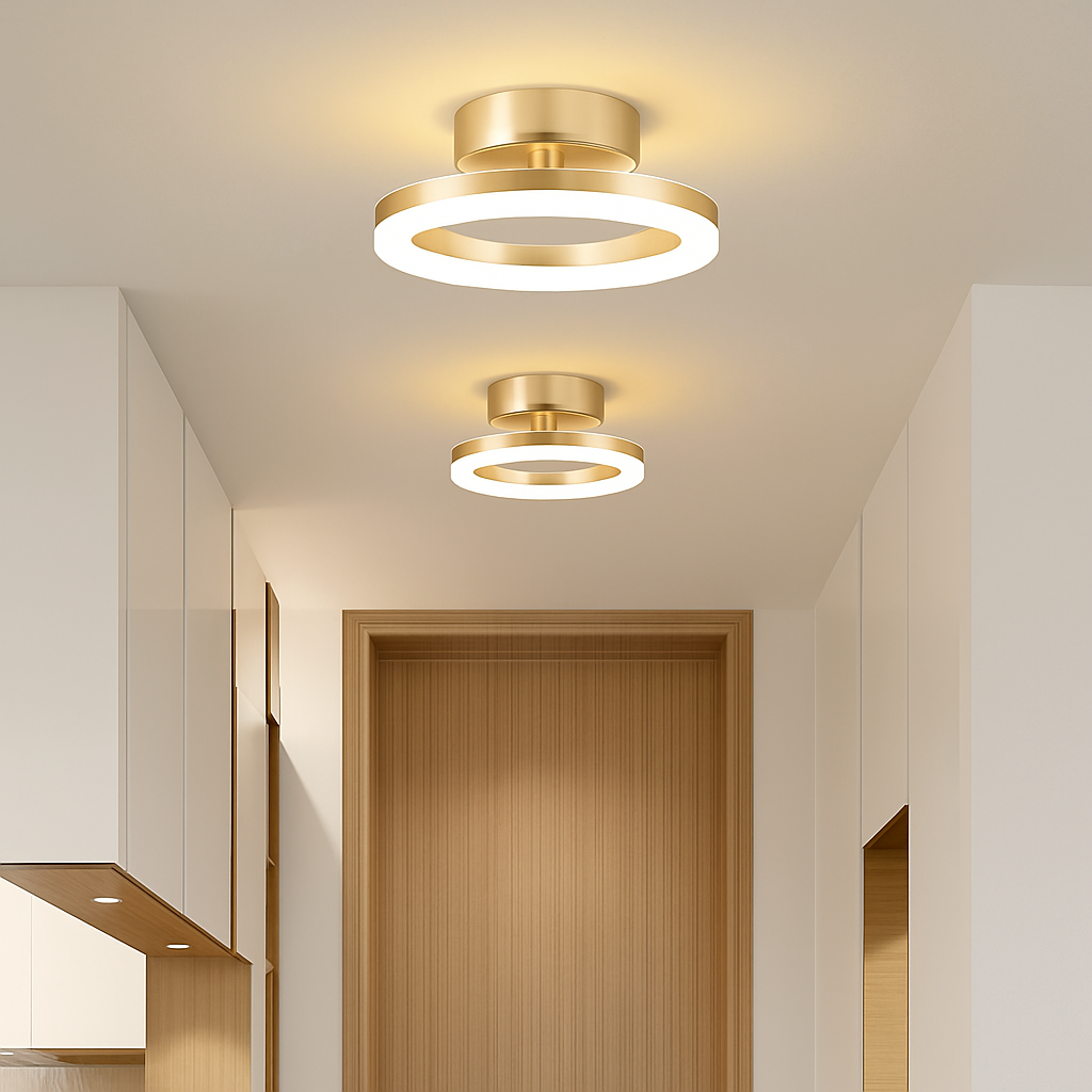 Plafonnier — Plafond moderne à LEDs lampe éclairage intérieur décoration de la maison pour chambre Table à manger salon balcon couloir plafonnier