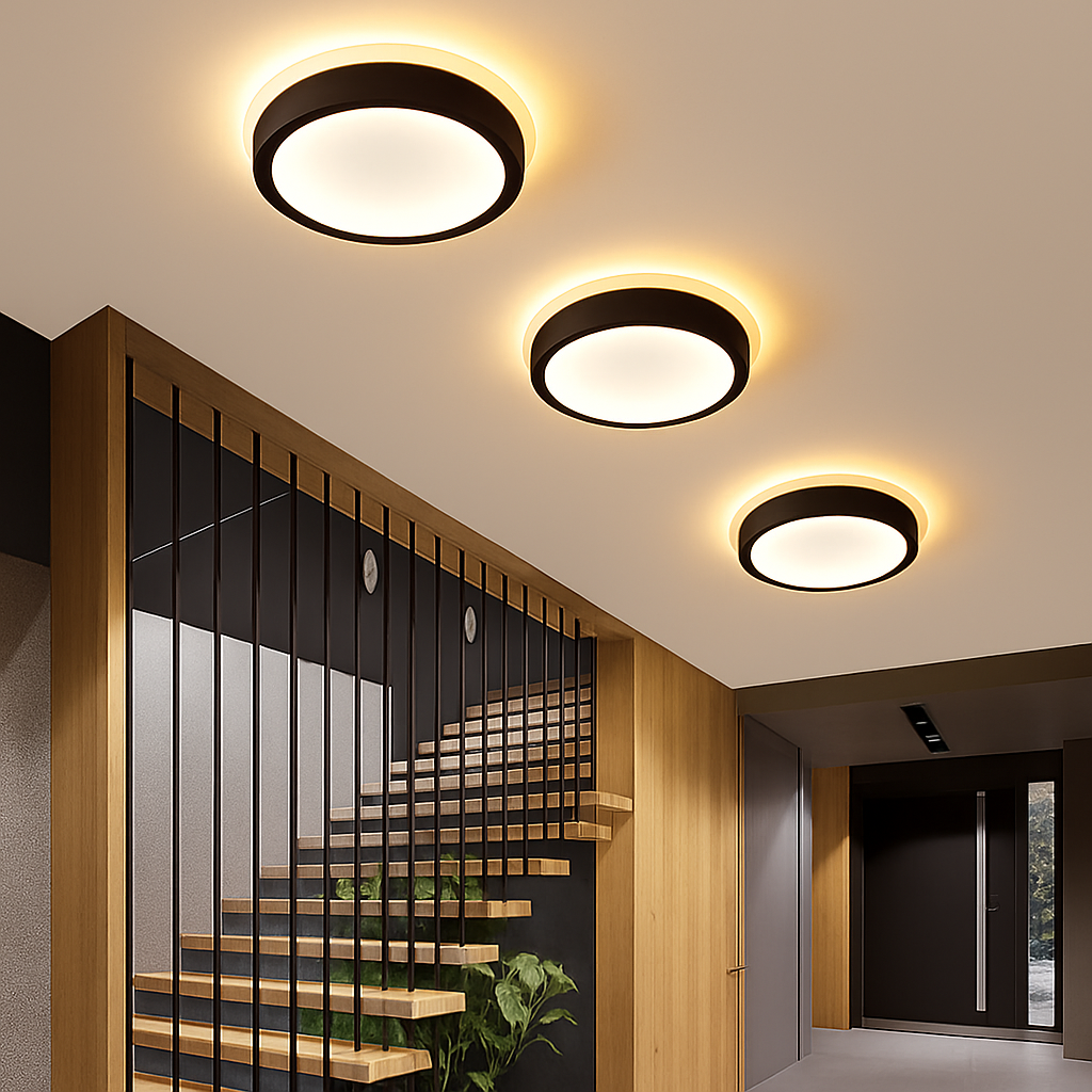 Plafonnier — Plafond moderne à LEDs lampe pour salon escalier allée vestiaire couloir chambre plafonnier intérieur décor à la maison luminaire