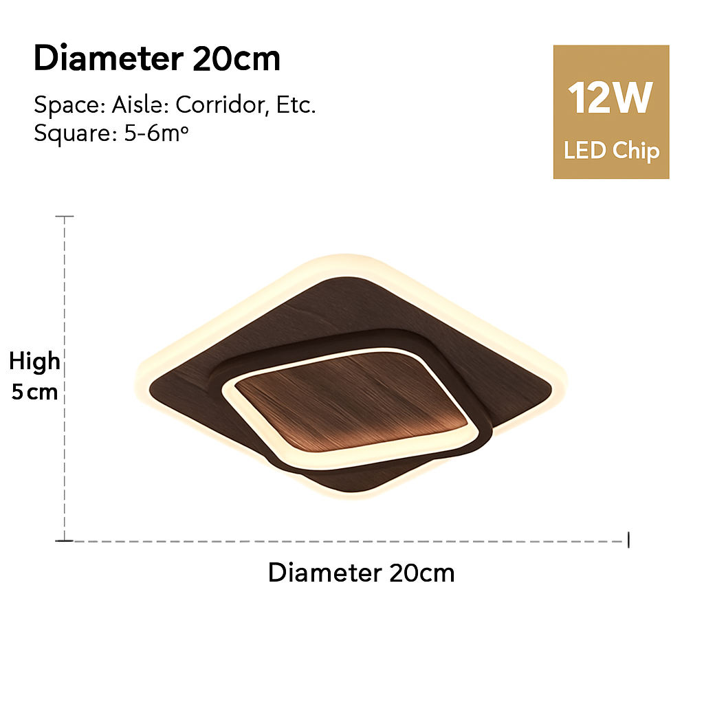 Plafonnier — Plafond moderne à LEDs lampe pour salon escalier allée vestiaire couloir chambre plafonnier intérieur décor à la maison luminaire