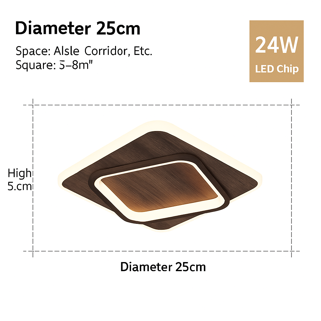 Plafonnier — Plafond moderne à LEDs lampe pour salon escalier allée vestiaire couloir chambre plafonnier intérieur décor à la maison luminaire