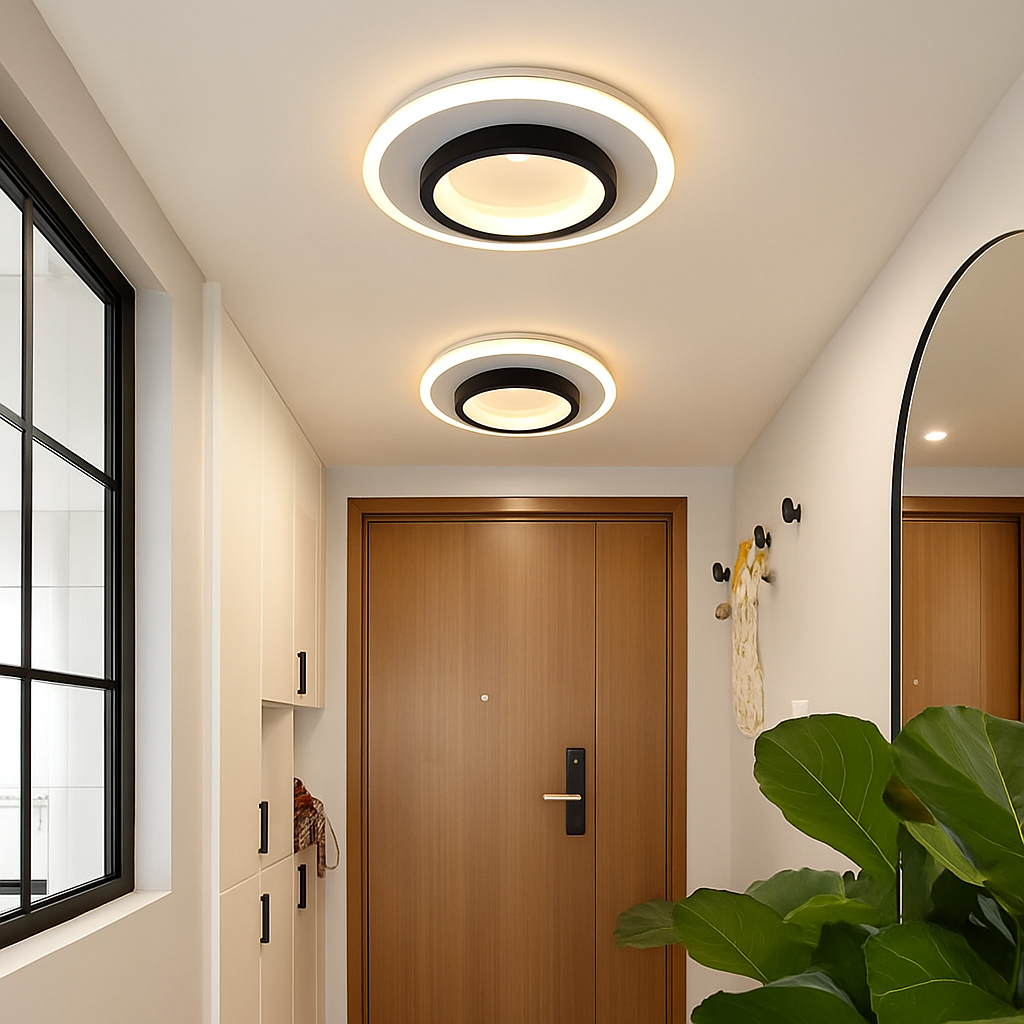 Plafonnier — Plafond moderne à LEDs lampe pour salon escalier allée vestiaire couloir chambre plafonnier intérieur décor à la maison luminaire