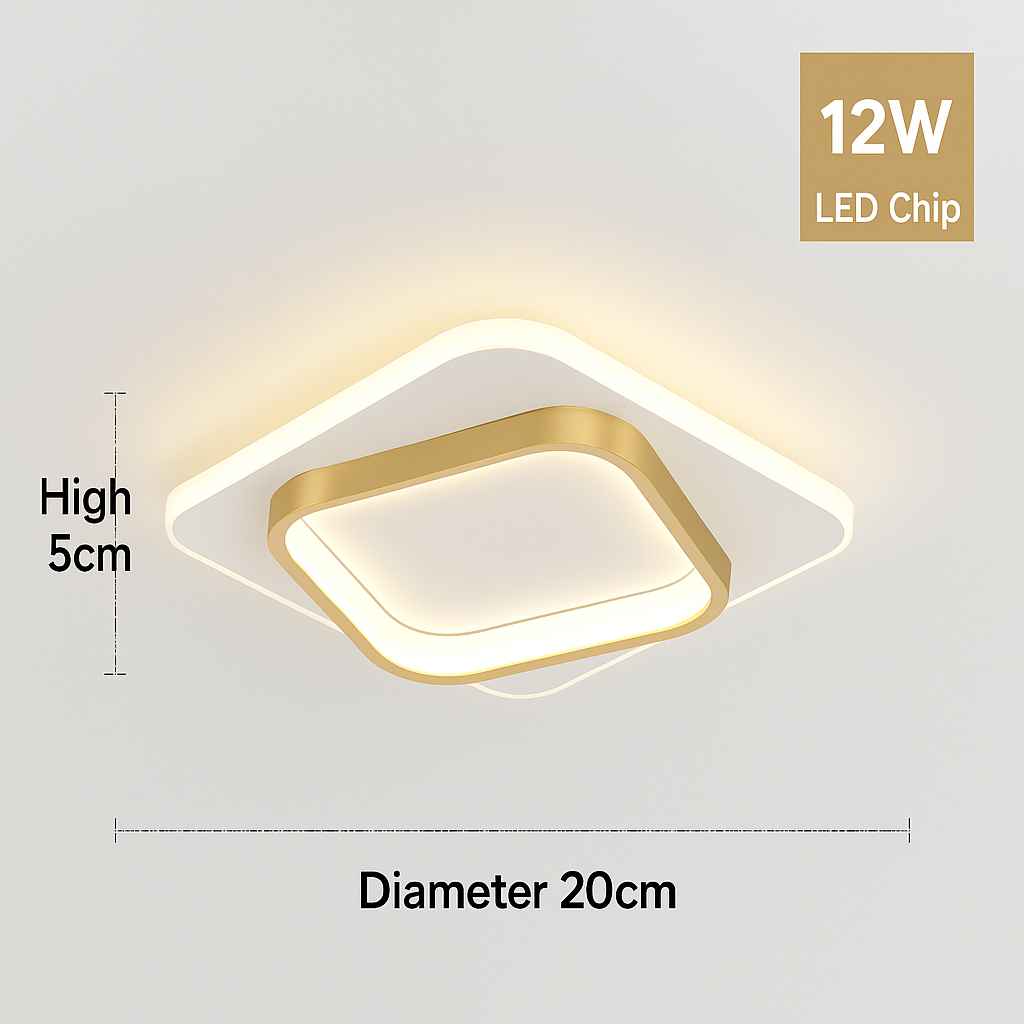 Plafonnier — Plafond moderne à LEDs lampe pour salon escalier allée vestiaire couloir chambre plafonnier intérieur décor à la maison luminaire