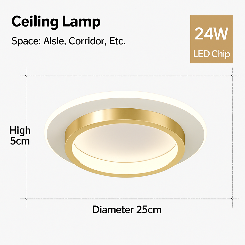 Plafonnier — Plafond moderne à LEDs lampe pour salon escalier allée vestiaire couloir chambre plafonnier intérieur décor à la maison luminaire