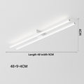 Plafonnier design industriel LED avec barre lumineuse Warren Maïa Vallée - Un Accent Industriel Élégant