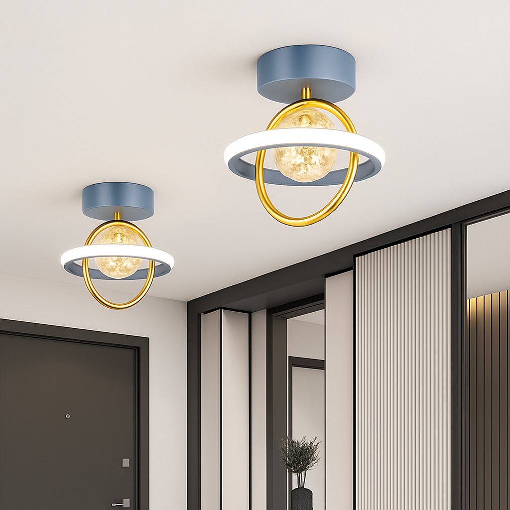 Plafonnier — Design LED avec projection étoiles