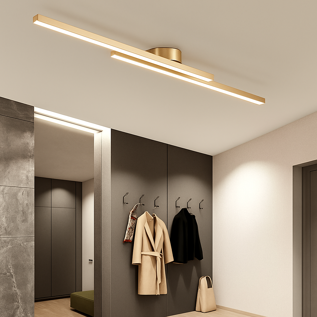 Plafonnier — Design LED linéaire et minimaliste Dallas