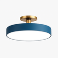 Plafonnier — Design à LED rond et support doré Office