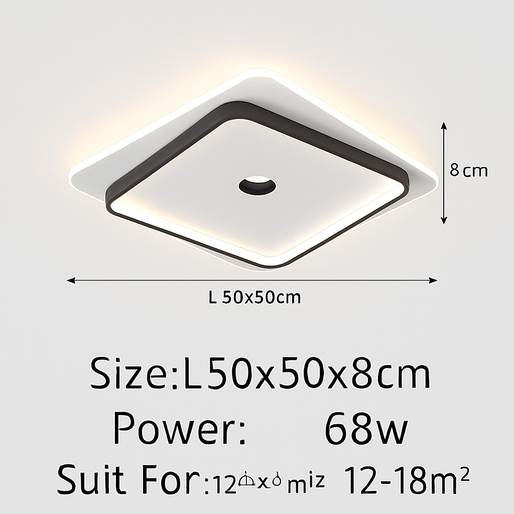 Plafonnier design minimaliste pour un éclairage d'ambiance élégant Sylvain Saison - Une Présence Sobre et Élégante