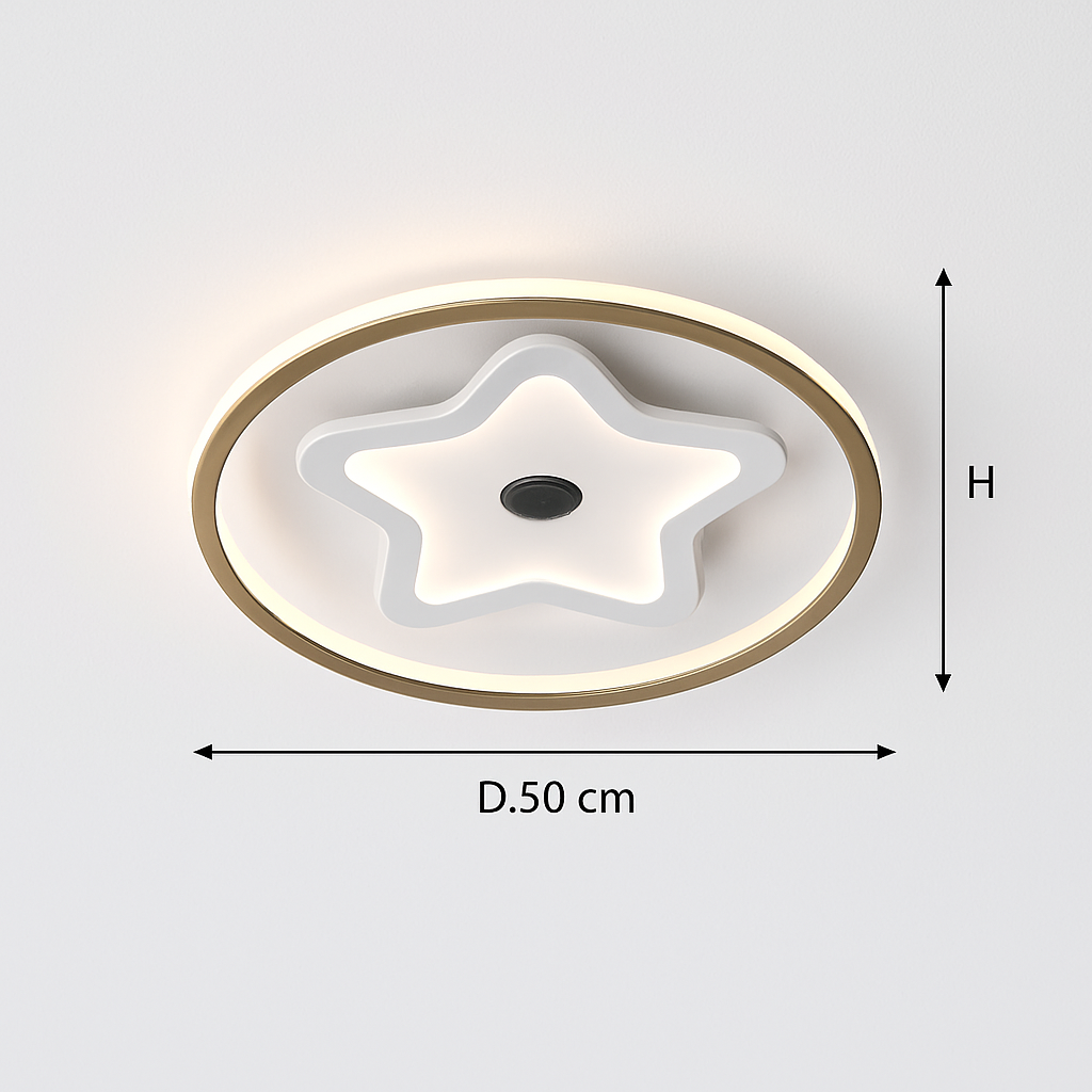 Plafonnier design minimaliste pour un éclairage d'ambiance élégant Sylvain Saison - Une Présence Sobre et Élégante