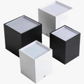 Plafonnier — Dimmable antibuée cube LED design moderne