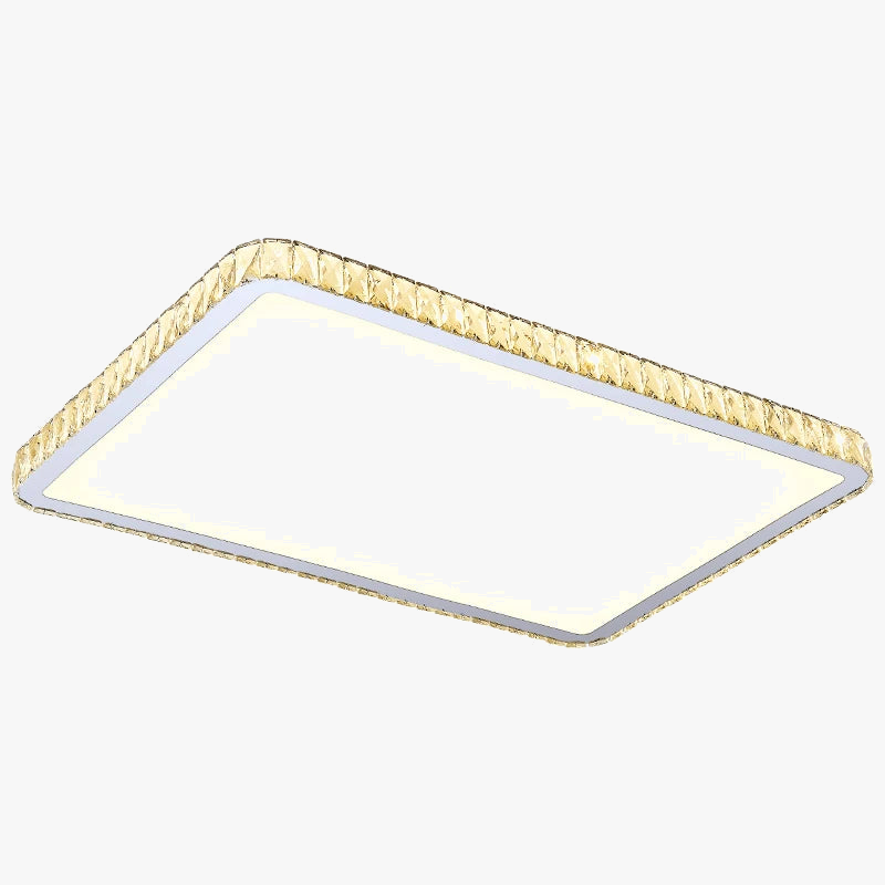 Plafonnier en cristal moderne luxe éclairage rond pour intérieur Mathilde Résonance - Une Note Scintillante dans le Décor