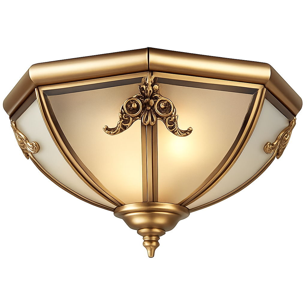 Plafonnier — En cuivre pour intérieur et extérieur polyvalent