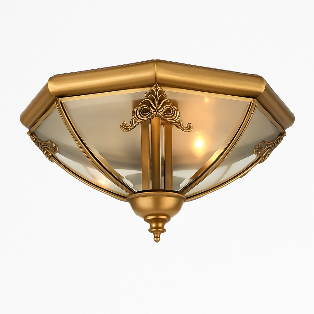 Plafonnier — En cuivre pour intérieur et extérieur polyvalent
