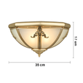 Plafonnier — En cuivre pour intérieur et extérieur polyvalent