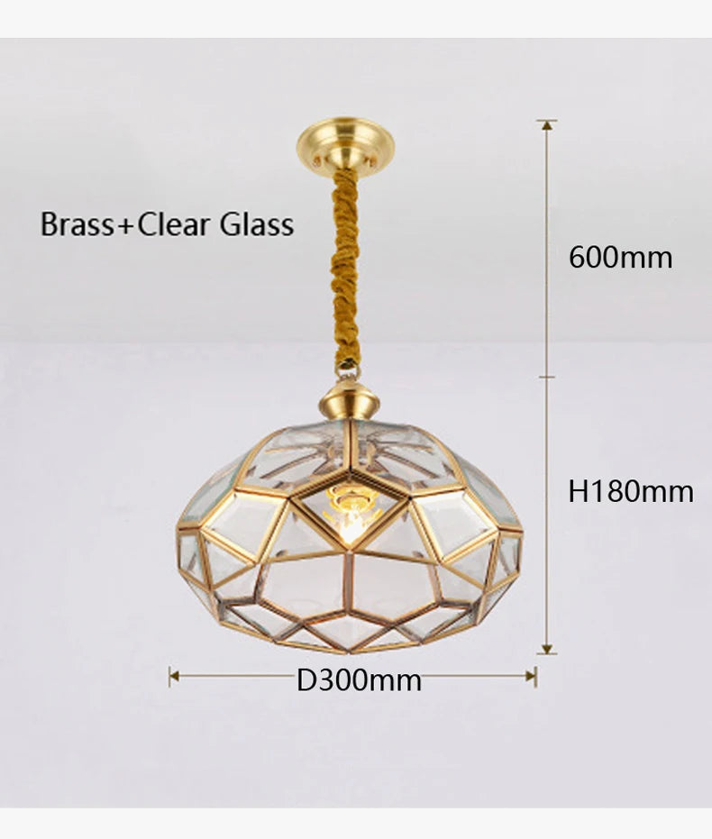 Plafonnier en cuivre style américain moderne pour intérieur créatif et simple Auguste Rondeau - Reflets Chaleureux & Décor Raffiné