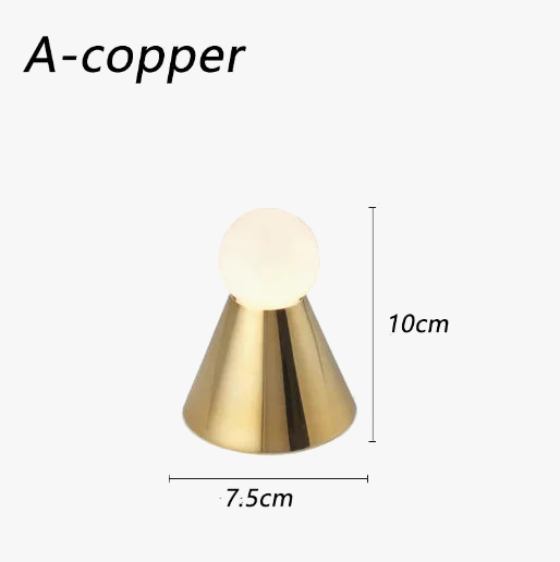 Plafonnier — En laiton éclairage intérieur nordique simple décoratif